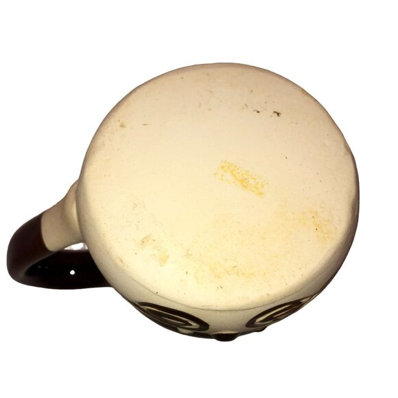 Vintage Takahashi Le Chef Mug Coffee Glazed Ceramic Mustasche San Francisco - Picture 5 of 5